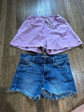 DL1961 Blue Denim and Zara Shorts bundle